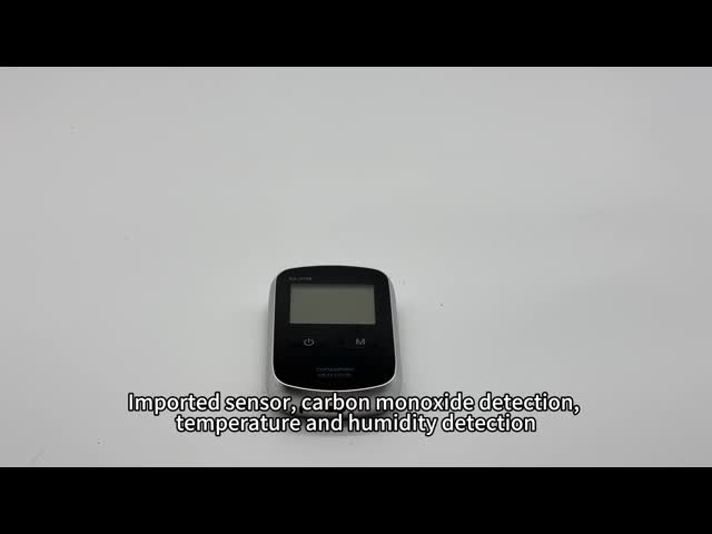 Inteligentny wykrywacz CO WiFi włączony - APP Control Alarm z cząstką węgla z czujnikiem temperatury RH