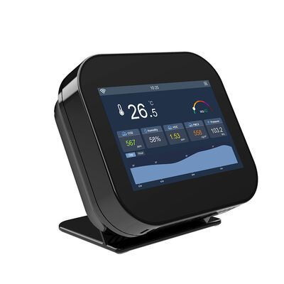 Dobra cena. IP21 Certyfikat CO2 Wi-Fi Smart Monitor jakości powietrza Bezproblemowa wysoka precyzja w Internecie