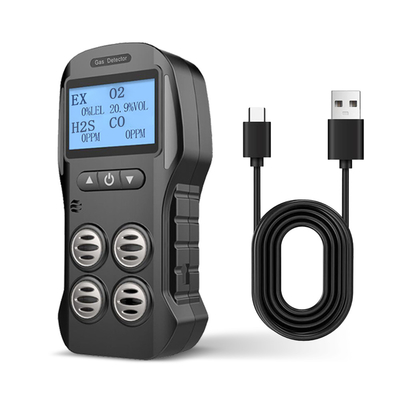 Dobra cena. ODM Portable Multigas Detector Monitor Realtime Display CO 200PPM H2S 10PPM w Internecie