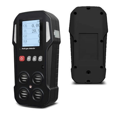 Dobra cena. Industrial 4-Gas Detector for Confined Spaces: CH4/CO/H2S/O2 High-Accuracy Sensor with Visual Alarm w Internecie