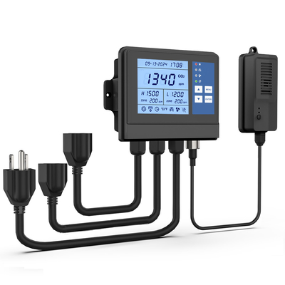 Temperatura roślinna regulator cieplarnianego CO2 Regulatory wentylator programowalny