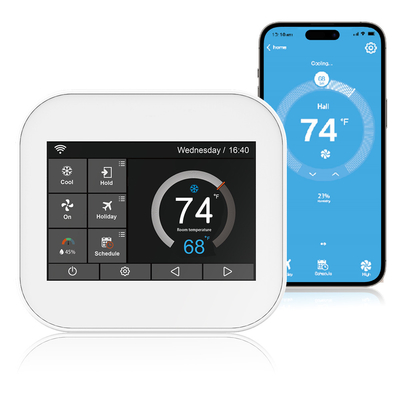 Good price Klimatyzacja Bezprzewodowy termostat internetowy 240v 10K NTC typu 2 z sterownikiem Tuya w Internecie