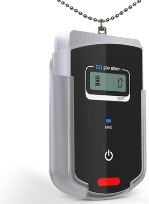Przenośny alarm z tlenku węgla w samochodzie Monitor CO 50 ppm odporny na wstrząsy
