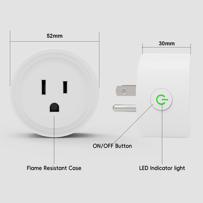 Good price Szkoła Alexa Google Wi-Fi Smart Plug 220v 300g Biały OEM w Internecie