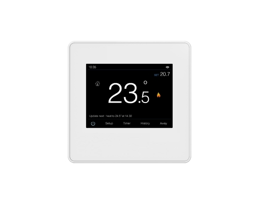Większy ekran bez szwów System termostatów inteligentnych WiFi do ogrzewania i klimatyzacji domu