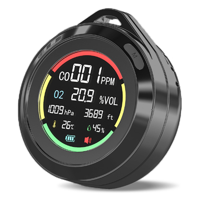Good price 6 w 1 mini przenośny alarm z tlenkiem węgla Co detektor gazu analizator ODM w Internecie