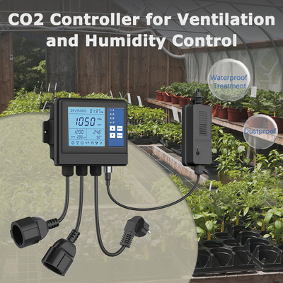 Good price 3000 ppm NDIR Kontrolownik klimatu cieplarnianego Monitoring dwutlenku węgla 120V w Internecie