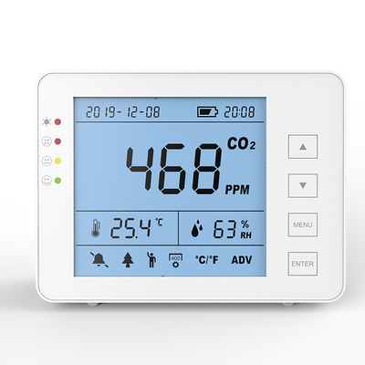 Good price Powtórnie ładujący się pomieszczalnik CO2 NDIR Sensor podczerwieni nie rozpraszający w Internecie
