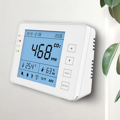 Good price HVAC NDIR Wnętrze CO2 Tvoc Monitor jakości powietrza Mierzacz LCD Display w Internecie