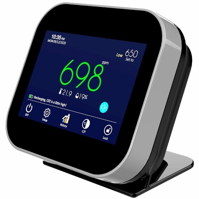Good price Komercyjny licznik jakości powietrza CO2 Monitor Wifi Realtime Tracking Touchscreen w Internecie
