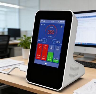 Dobra cena. Wi-Fi Bluetooth Monitor jakości powietrza 1800 - 7-w-1 Multi-Gas Detector z 3,5-calowym kolorowym ekranem dotykowym w Internecie