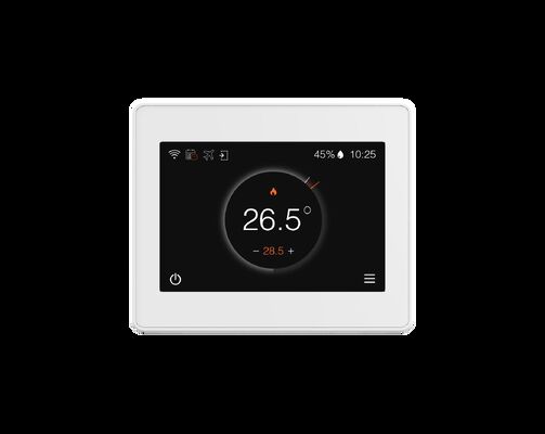 Inteligentny termostat WiFi Falcon - 4-calowy programowalny kontroler HVAC z ekranem dotykowym pojemnościowym z aplikacją MyHouse Pro/Smart Life